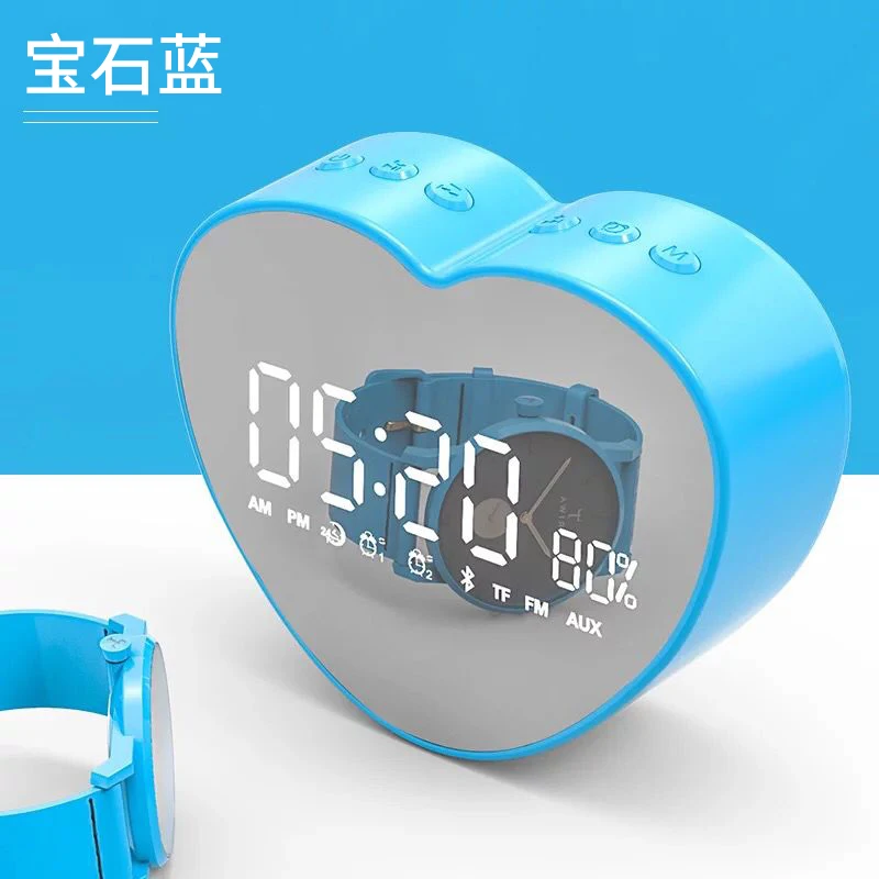 Электронный цифровой будильник настольный светодиодный ночной настольные часы