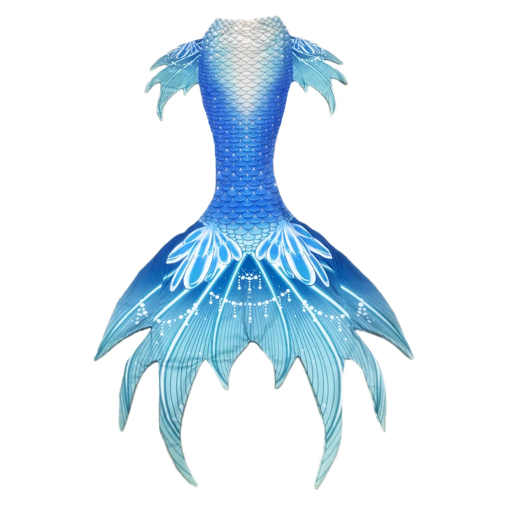 2020 Детские Взрослые плавательные одеяло хвост русалки роскошный с Моноласты
