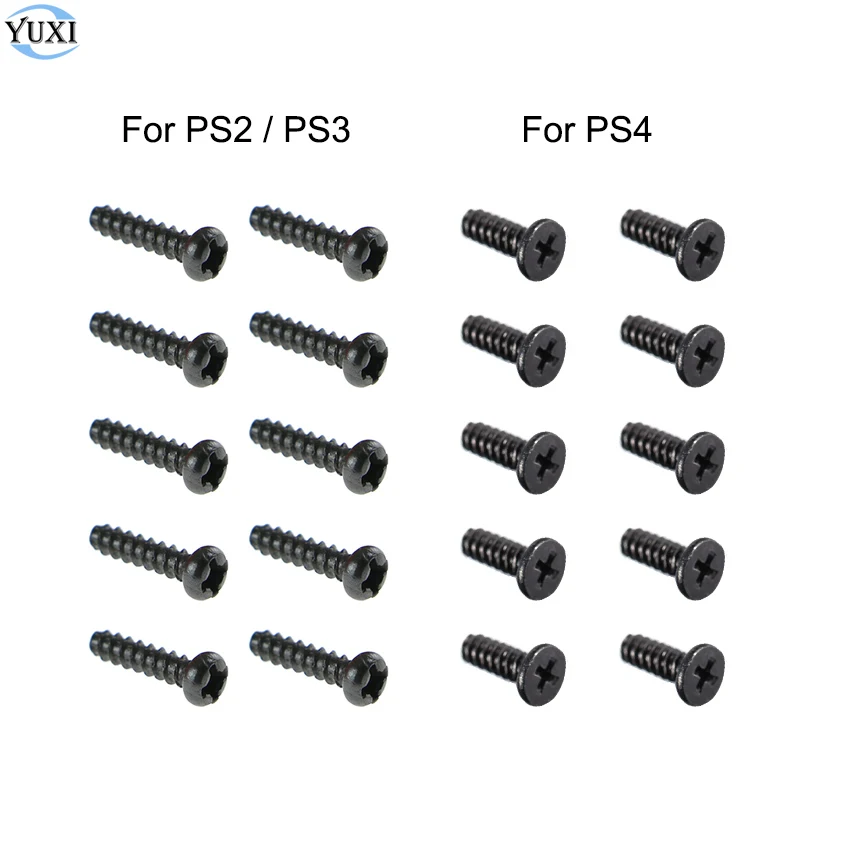 

YuXi 20pcs Screws Replacement For Sony for PlayStation 4 PS4 DS4 Pro Slim Controller Screw Kit for PS3 PS2