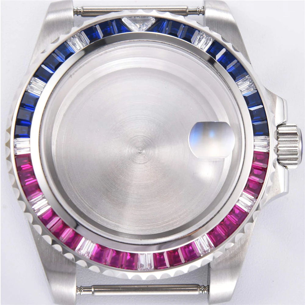 

Replacement Stainless Steel 40MM 5ATM Case for ETA 2836 Miyota 8215 Mingzhu 2813 Watch Part Fashion Watch Case