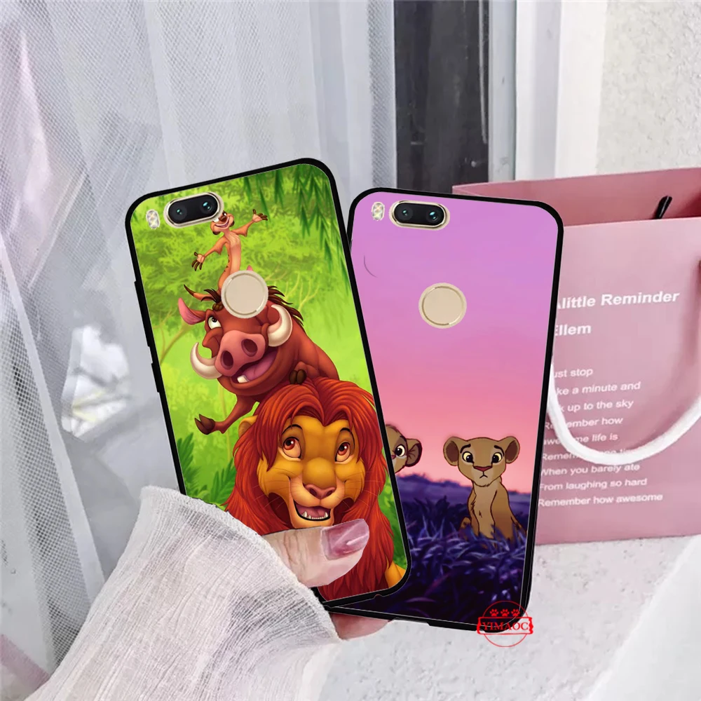 Мягкий силиконовый чехол с изображением Льва короля кота Simba для Redmi 4A 4X5 Plus 5A 6 Pro 6A