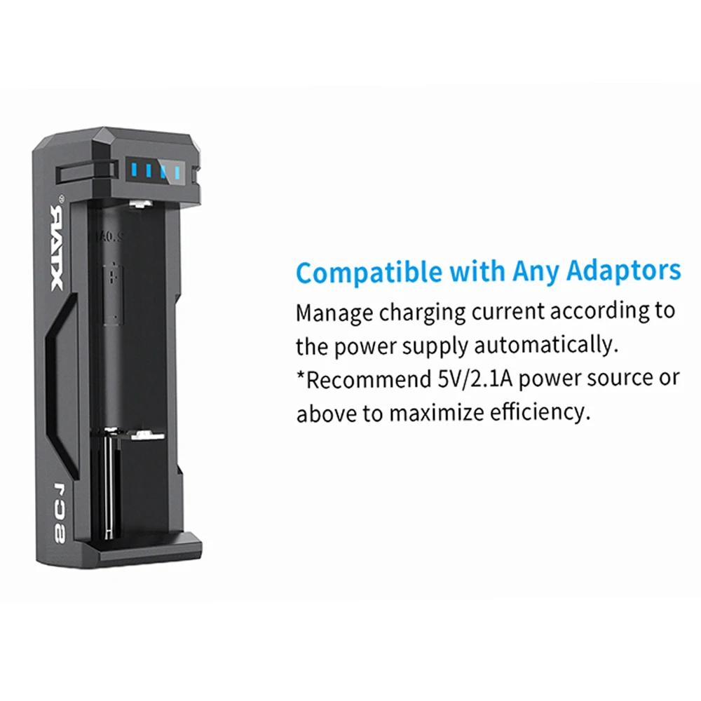 Зарядное устройство XTAR MC1 MC1PLUS SC1 USB зарядное для перезаряжаемых литий-ионных