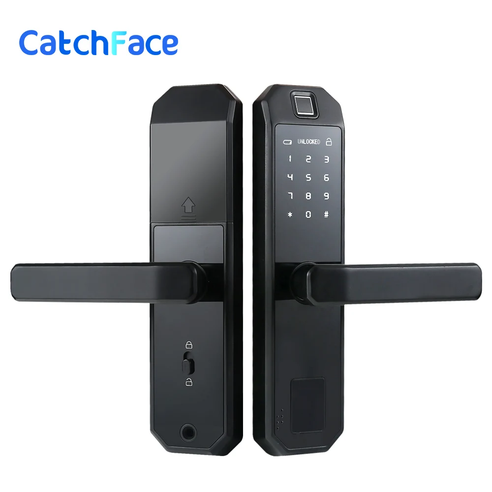 TTlock APP замок для двери с отпечатком пальца умная WIFI карта цифровой код