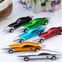 6 colors creativity car ballpoint pen for kids cartoon toy ball point pen blue ink writing pen school office supply stationery