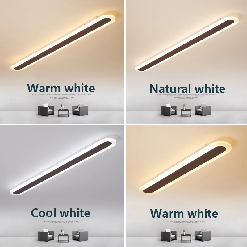 

A Browm/White Modern Led Ceiling Lights For Study room Bed room kitchen Office lighting led techo Hardware+Acrylic Ceiling Lamp