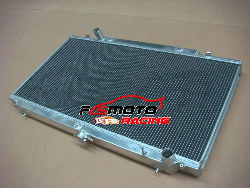 3-рядный алюминиевый радиатор + вентилятор для гонок Nissan Safari щенок патруля GU Y61 4 5