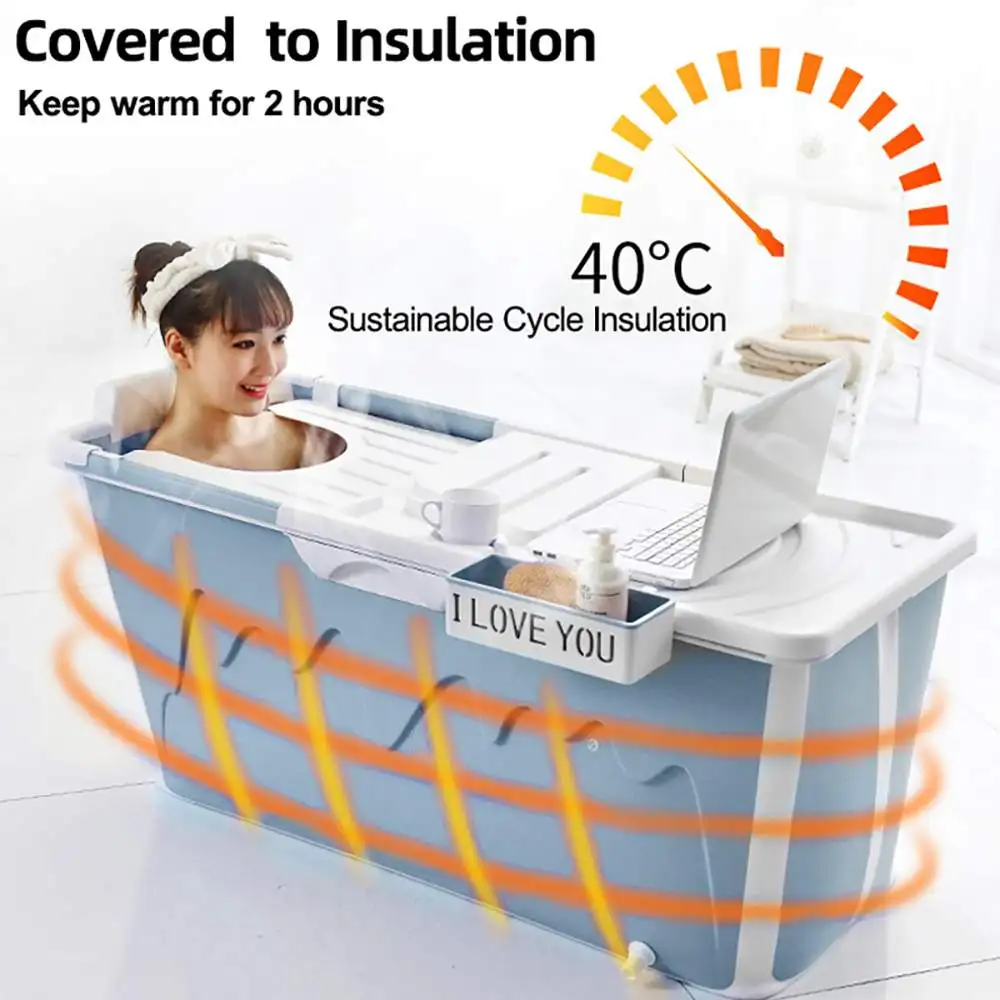 Портативное Складное Сиденье для ванны 105 см | Дом и сад