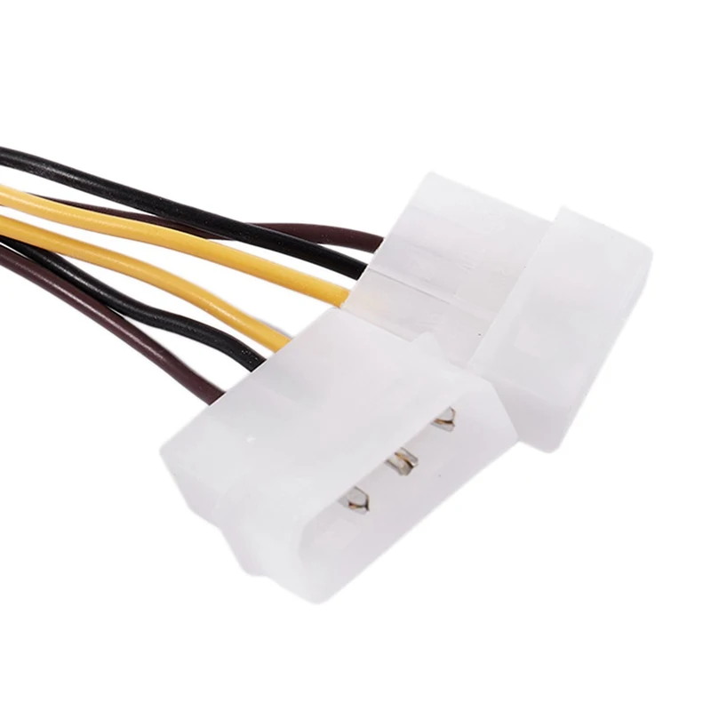 Двойной 4 контактный молекс IDE/SATA 6 Pin PCI E графическая карта Мощность
