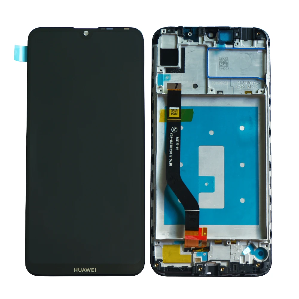 Оригинальный ЖК-дисплей для HUAWEI Y7 201 сенсорный экран с рамкой Prime 2019 запасные