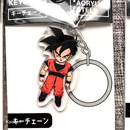 Dragon Ball Z аниме брелок мультфильм Супер Saiyan Goku брелок экшн игрушка Фигурки Коллекция Модель игрушки брелок кольцо брелок