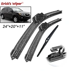 Набор щёток стеклоочистителя Erick's для Kia Sorento MK2 2010-2014, 24 + 20 + 11 дюймов