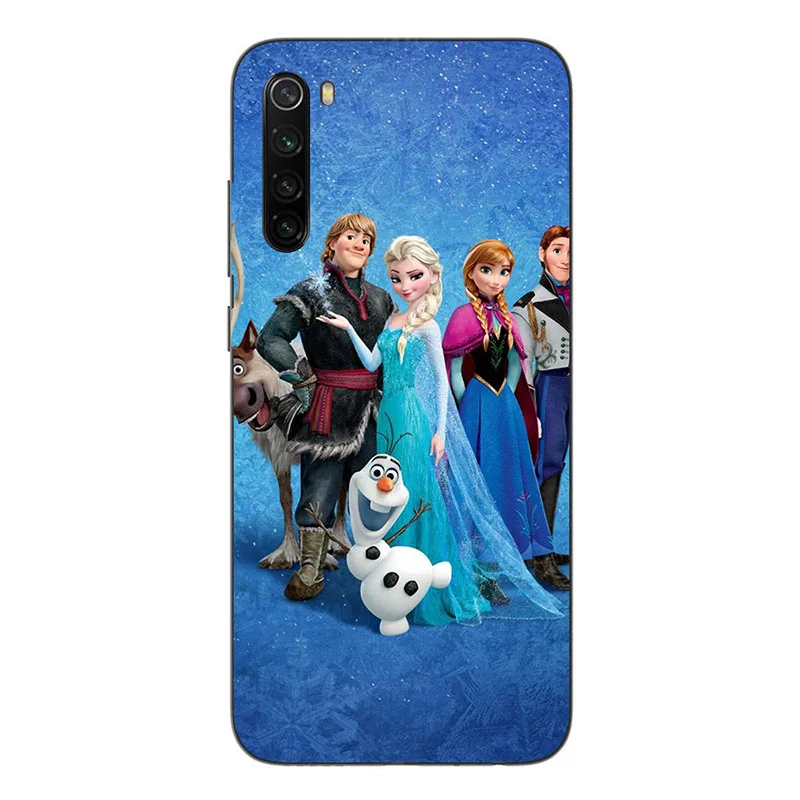 Z06 Мягкий силиконовый чехол для Xiaomi Redmi Note, 8 T, 8 T, 6,3 дюймов, чехол-накладка на заднюю панель, HD принт с розами, волком, мультипликационным рисунком, Fundas Para, чехол - Цвет: Z06
