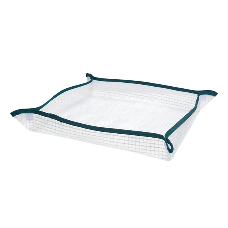

50cm Plant Repotting Square Mat Waterproof Indoor Transplanting Dirty Tarp