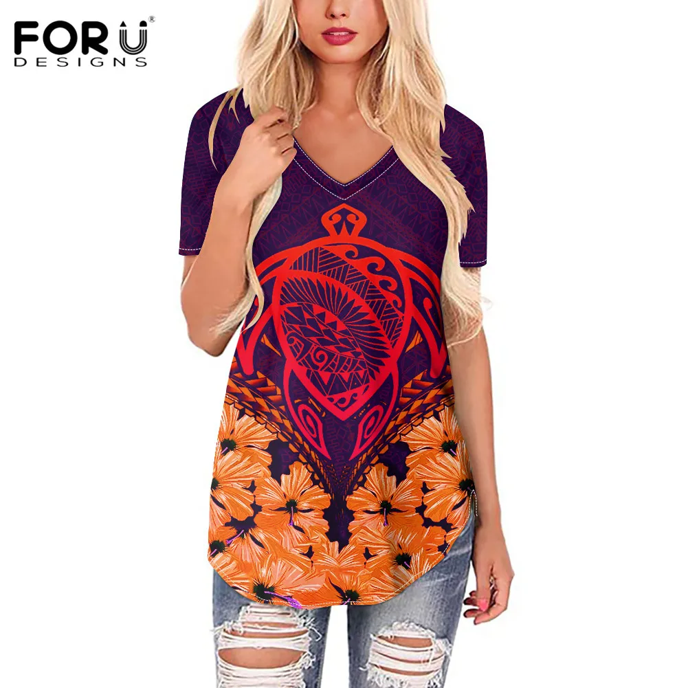FORUDESIGNS этические с рисунком морской черепахи для девушек цветочным узором