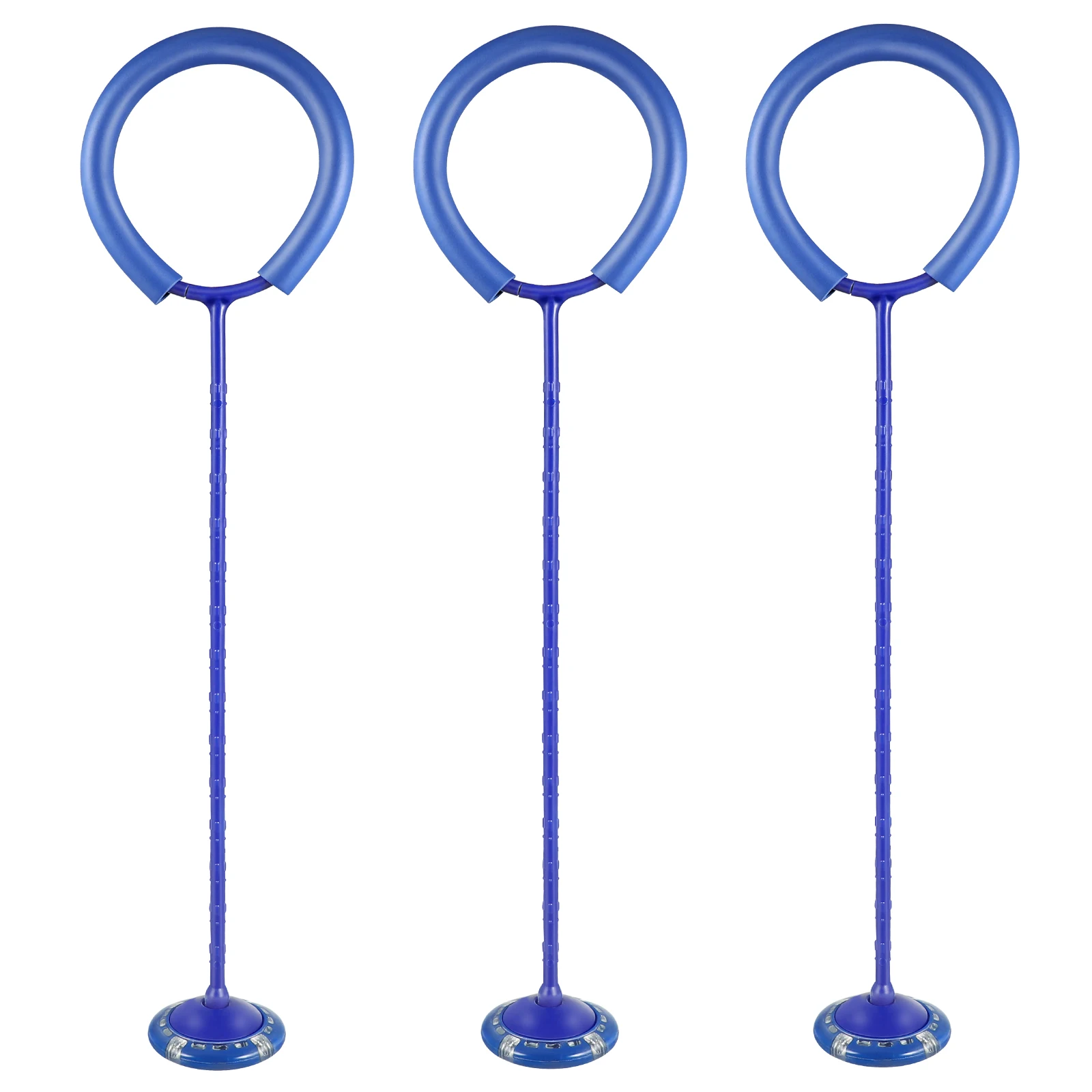 

LIOOBO 3pcs Flashing Jumping Ring Children Jump Rope Fun Jumper and Exercise Equipment for Kids and Toddlers