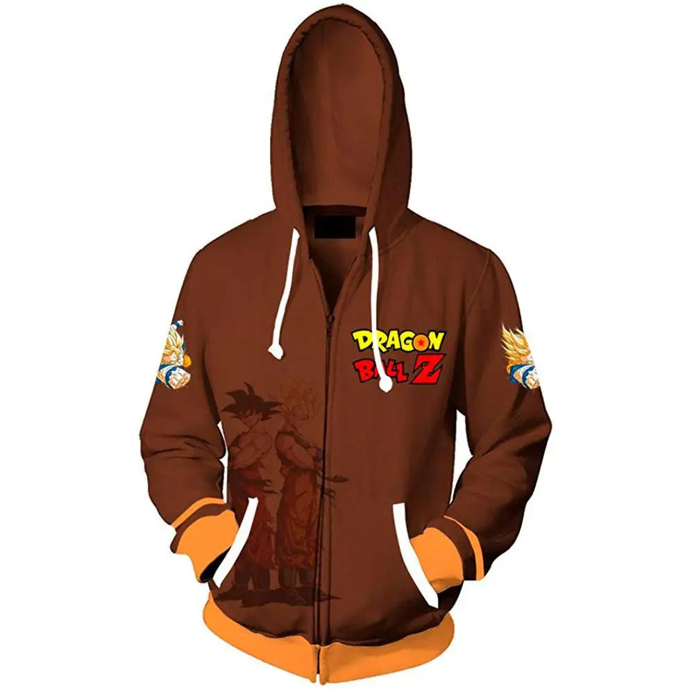 

2021 New Autumn Winter 3D Printed Cartoon Hoodies Long Sleeve Zipper Sweatshirt Brand Jacket Fashion Streetwear Men Tops Hoodie