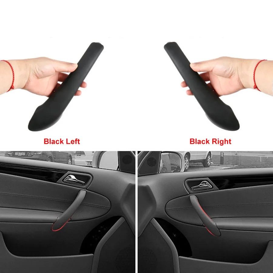 

For Mercedes Benz class C interior door handle w203, accessories, front and rear handles, black, beige, gray, 2038101551