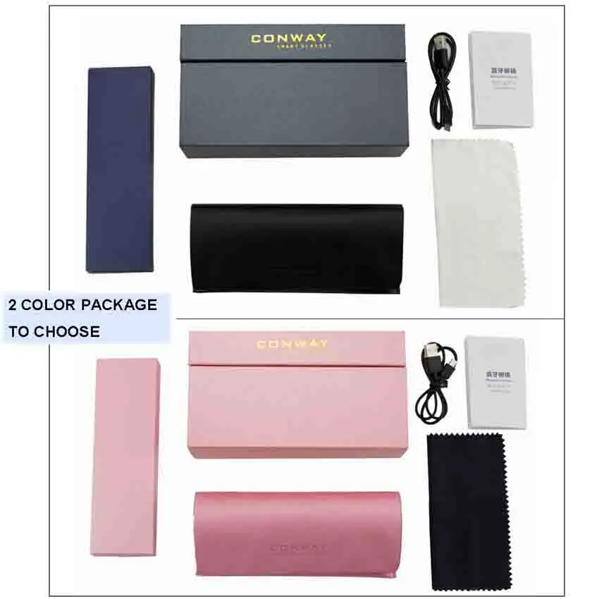 Мужские Солнцезащитные очки авиаторы Conway поляризованные солнцезащитные с Bluetooth