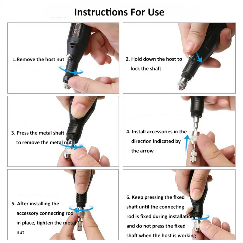 

60pcs Electric Nail Polisher Set Mini Electric Grinder Mini Electric Drill Nail DIY Nail Polish And Remover Tool Engraving Pen