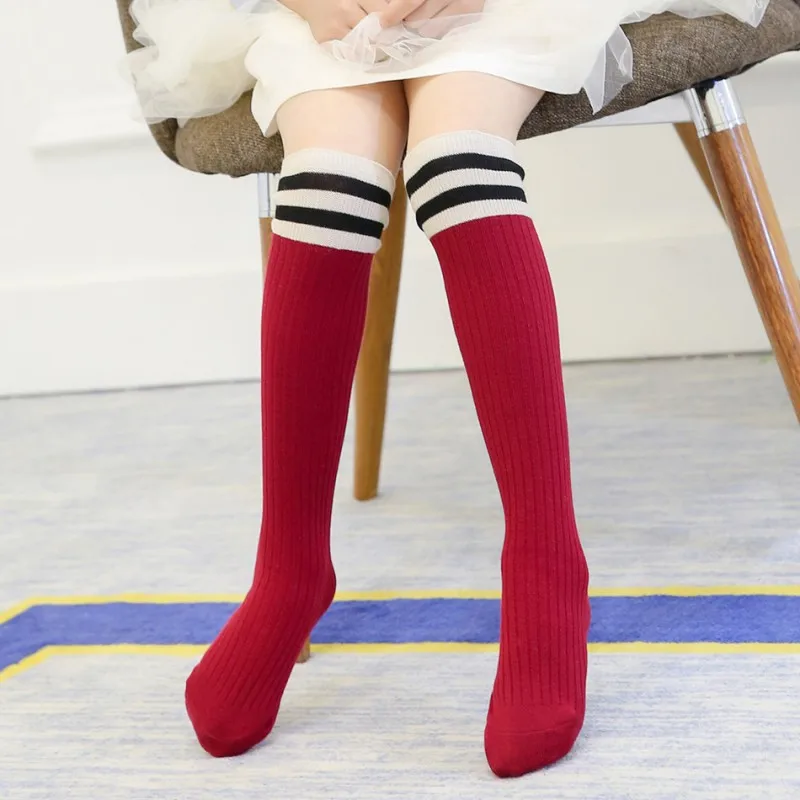 Носки для маленьких мальчиков и девочек модные детские спортивные гольфы