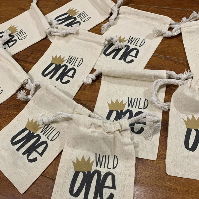 5 шт. подарочные пакеты с принцессой принцем джунглей дикой природы одна Конфета