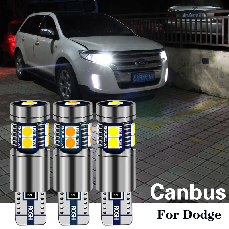 1 шт. Авто W5W T10 Светодиодная лампа для очистки Canbus автомобильная парковки Dodge