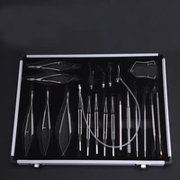 stainless steel titanium alloy ophthalmic 21 piece package ophthalmic microsurgery equipment package microscissors ophthalmic ca
