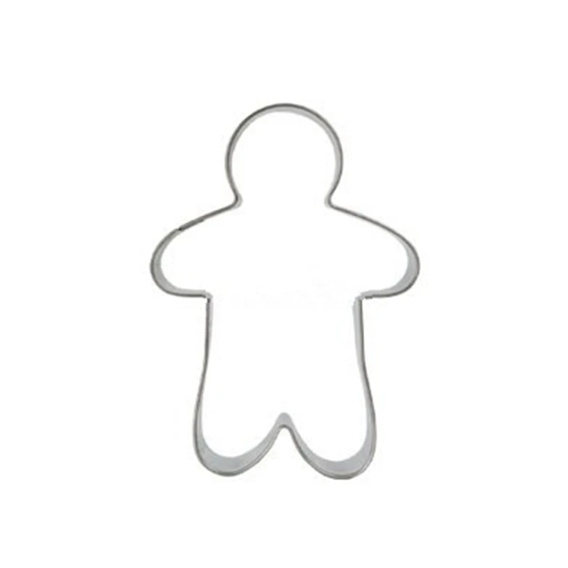 Форма имбиря в форме человека яйца печенья инструменты нержавеющая сталь десерт