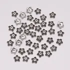 Бусины для украшений сделай сам, 5 лепестков, 7 мм, 50 шт.лот