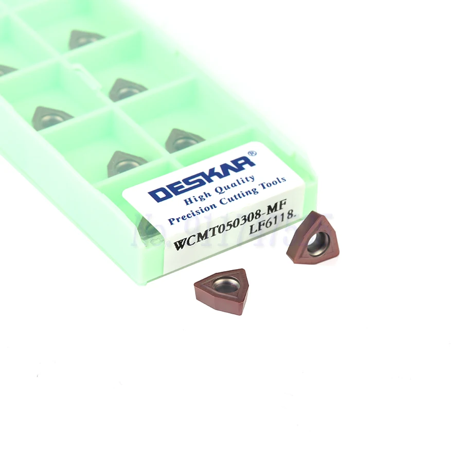 DESKAR WCMX030208 WCMX040208 WCMT050308 WCMT06T308 WCMT080412 MF LF6118 Высококачественная вставка для