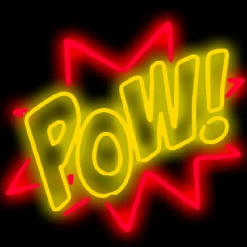 Обычный POW! Стеклянный неосветильник светлый пивной бар|Подвесные светильники| |