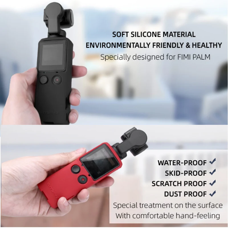 Силиконовый чехол Защитный для FIMI ладони портативный монопод с шарнирным замком