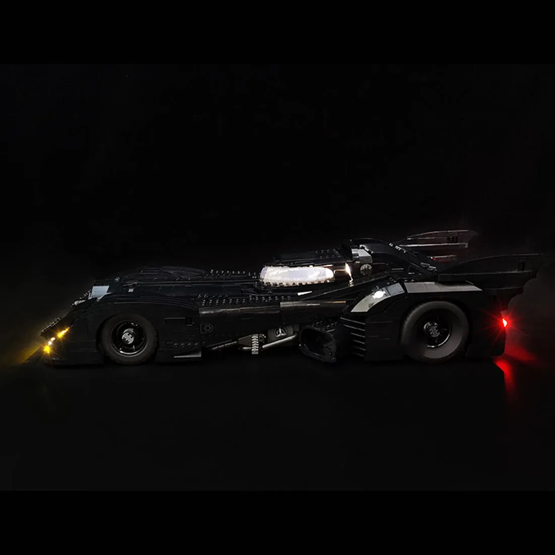 Батарейный блок приведенный в действие светодиодный светильник ing Kit для Batmobile 76139