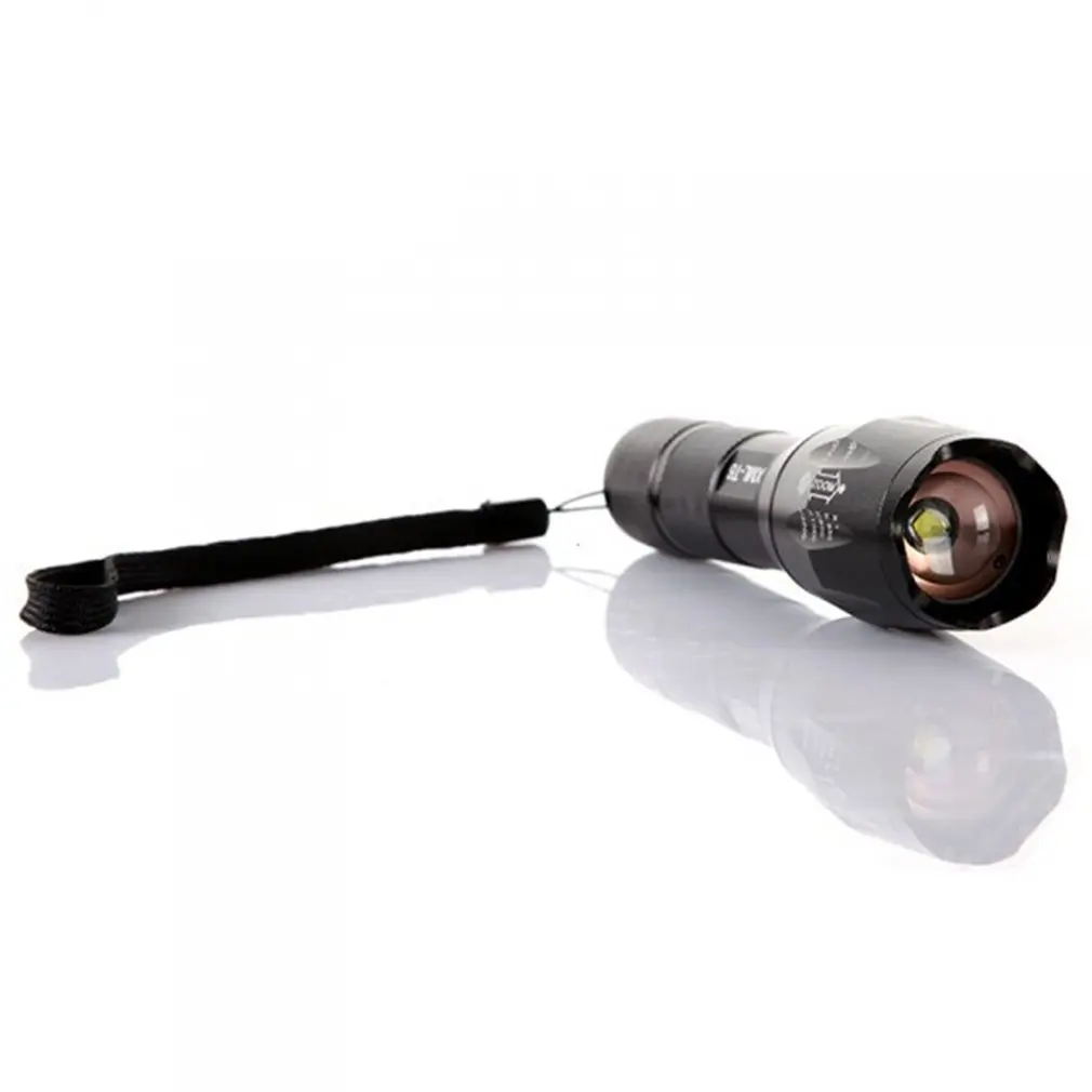 T6 USB зарядка 5-скоростной Телескопический фокус Супер яркий бликовый фонарь