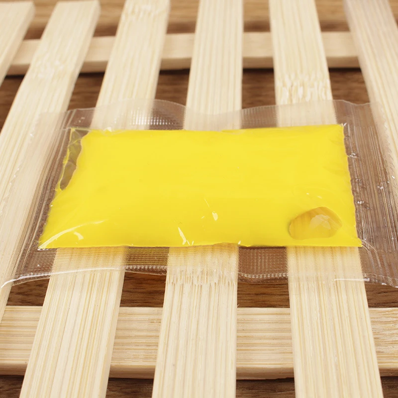 Сжимаемый рвотный яичный желток прекращает стресс веселый подарок желтая