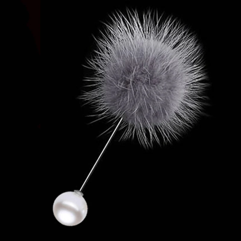 Новый милый Шарм Брошь из искусственного жемчуга булавки для женщин корейский