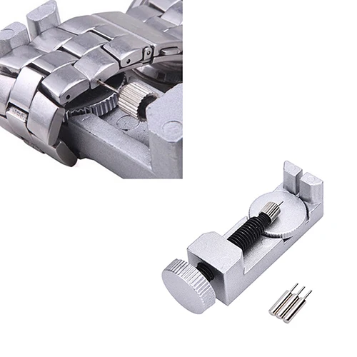 

Регулируемый металлический ремешок для часов Ремешок контактный съемный инструмент для ремонта демонтаж комплект 1 комплект