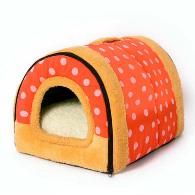 Лидер продаж многофункциональный домик для собак с ковриком складная кровать