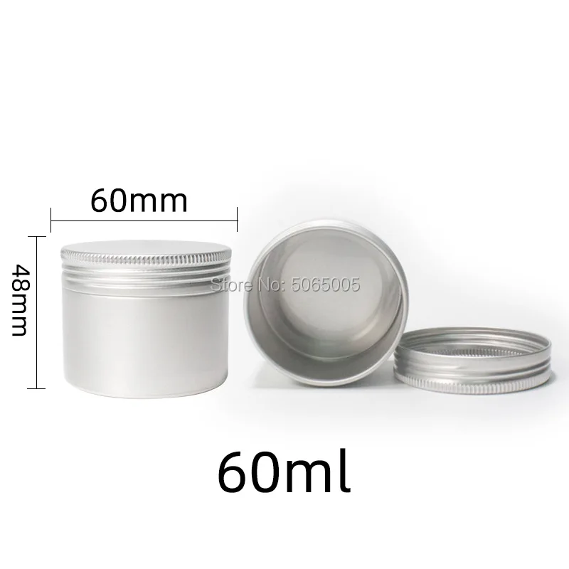 Алюминиевая банка для мыла 30 г 60 100 150 200 350 жестяные банки бороды крема геля свечи