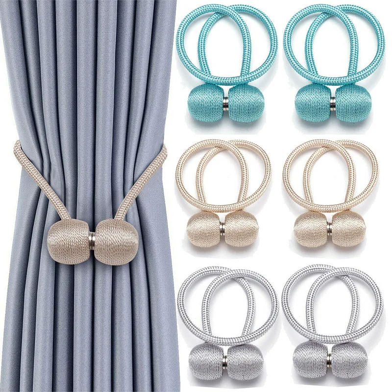 1 шт. жемчужные магнитные зажимы для занавесок с шариками зажимов аксессуары