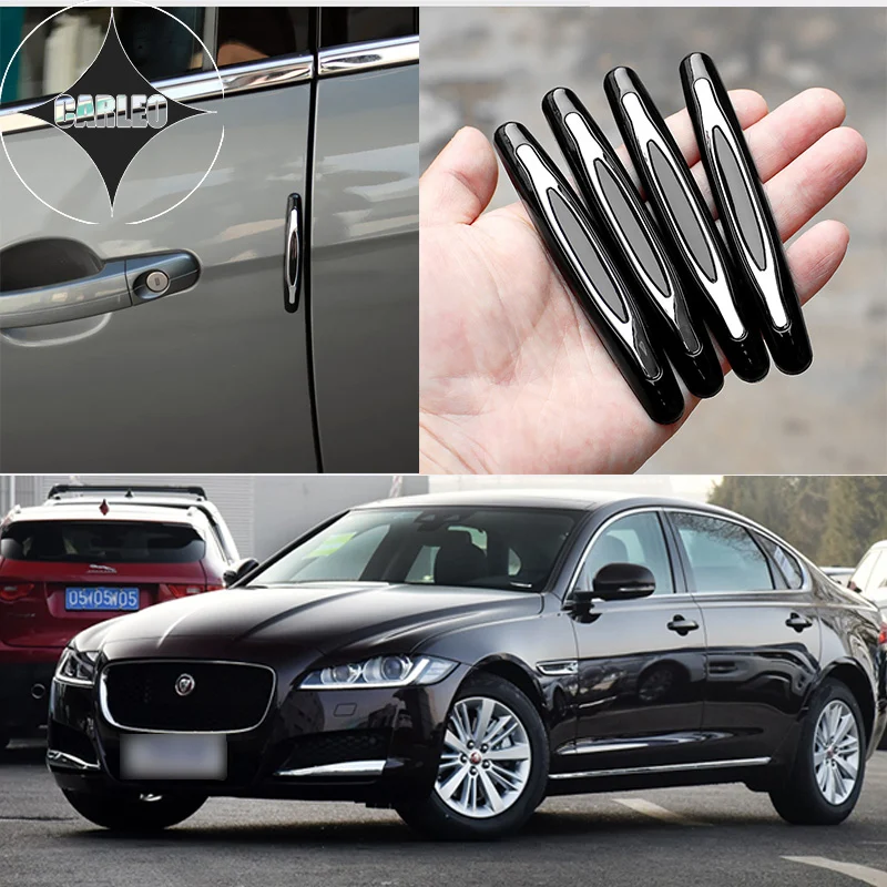 

Универсальная Противоударная лента из АБС для ободка двери автомобиля Jaguar, изысканные и прочные защитные клейкие ленты, разноцветные