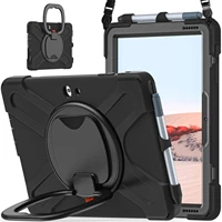 tablet stand back case for microsoft surface go12 safe shockproof protective shoulder strap case for surface pro45677 pro x