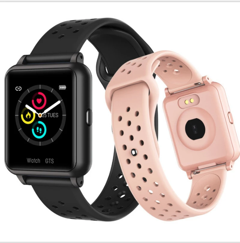 

P29 Smart Bracelet Full Touch Temperature Monitoring Outdoor Mode Fitness Tracker Reminder Heart Rate Blood Pressure Smartwatch