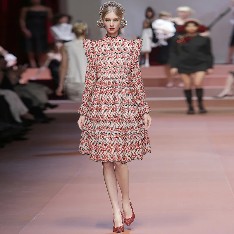 

Gedivoen 2021 летнее модное дизайнерское платье для женщин с длинным рукавом великолепные с вышивкой короткие платья мини Vestidos