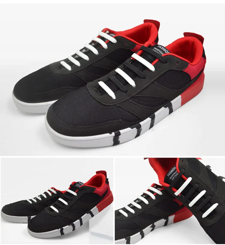 16 шт./компл. взрослые ленивые эластичные шнурки без завязок силиконовые легко