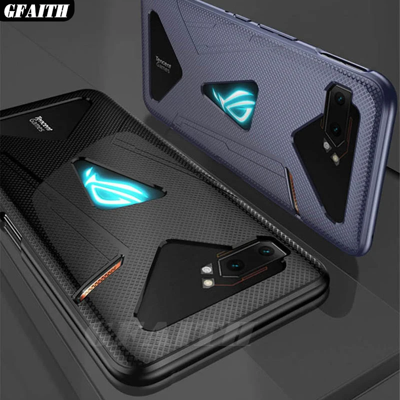 GFAITH все включено мягкий чехол для ASUS Rog Phone 2 противоударный крест ультра-тонкий дизайн теплоотвод чехол ASUS Rog 2 Чехол