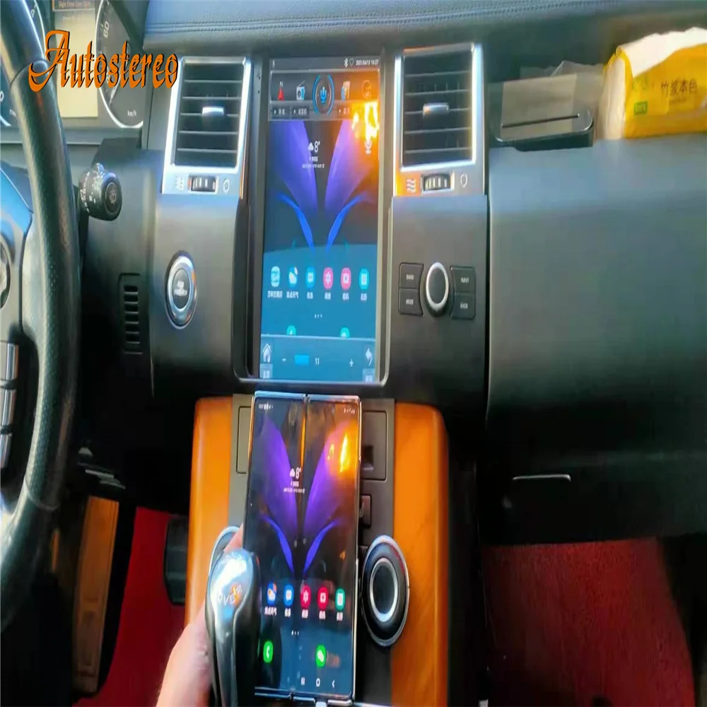 Вертикальный экран для Land Rover Discovery 4 2009 2016 Android 10 автомобильный GPS навигатор