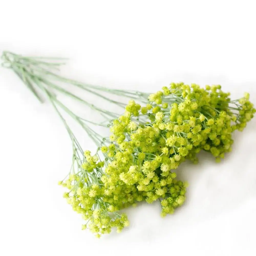 Трехвилочные Звездные белые Искусственные цветы для малышей искусственные