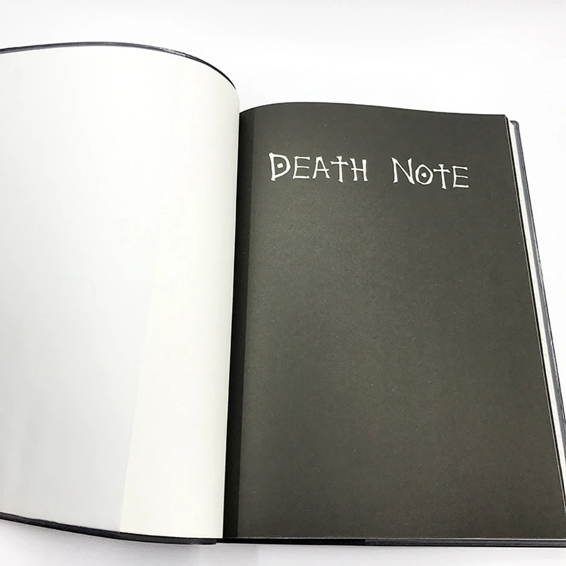 

Death Notebook With Feather Pen Cosplay Notebook And Feather Pen Book Animation Art Writing Magazine