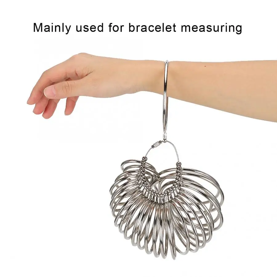 Стандартный браслет измерения круг металлический размер запястья измерительный